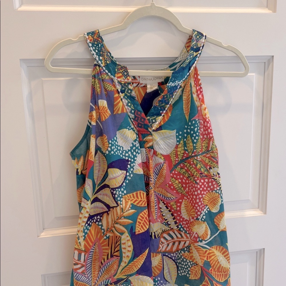 Cynthia Rowley Colorful Print Women's Top